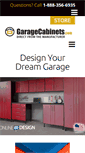 Mobile Screenshot of garagecabinets.com